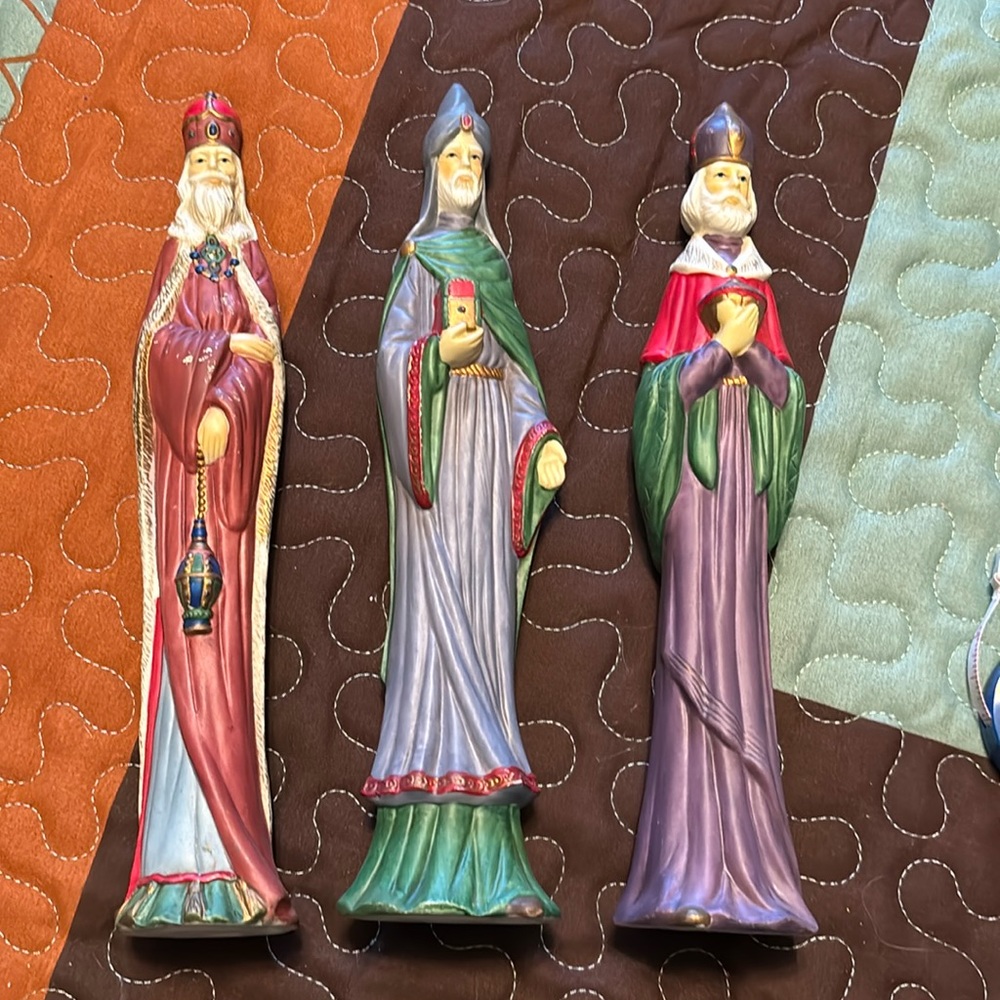 Christmas 3 Wise Men Figurines